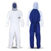 SAS Safety 6938 Moon suit Nylon Cotton Coverall, Large, White