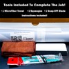 BOGAR TECH DESIGNS Full Headlight Taillight Tint Kit Cover Compatible