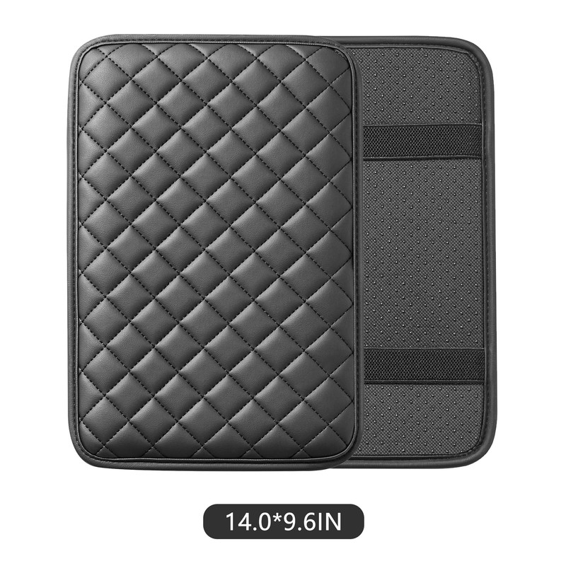 HighnessHwoo Car Armrest Covers, Vehicle Center Console Cover, Middle Storage