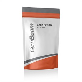 GymBeam GymBeam GABA-Pulver - Gamma-Aminobutters?ure, Nootropika fr effektive Konzentration, Ged?chtnis & Lernen, ruhiger Geist, Entspannung & Schlaf, Nahrungserg?nzungsmittel fr Kraftsportler, 500 g