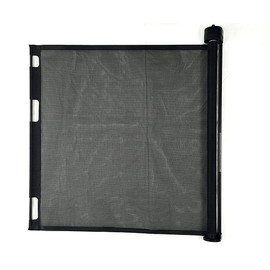 Retract-A-Gate 52" Black: The Original and only Made in USA Retractable Baby, Dog, & Cat Gate