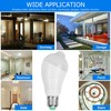 E27 Human Sensor Light Bulb 7W LED Induction Lamp for