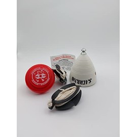 trompos space SBCUER White Gerardo Montero y Javi De María Saturn Rope Gift, Mediano