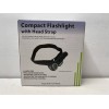  Compact Flashlight With Head Strap