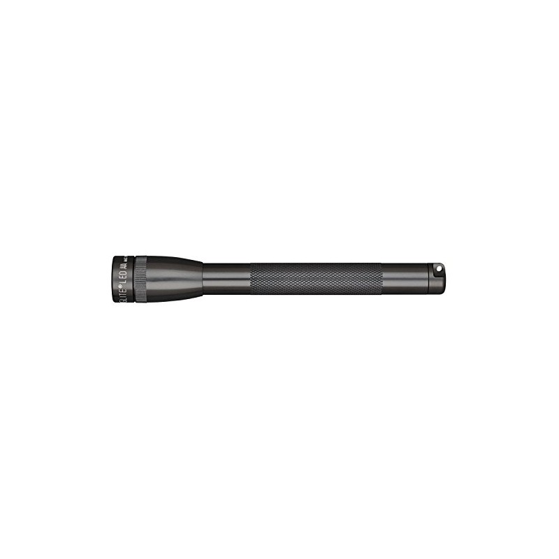 Maglite Mini Incandescent 2-Cell AAA Flashlight, Gray