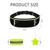 1 Piece Sports Fanny Pack, 1 Piece Reflective Armband, 1