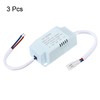 PATIKIL 4-7W 300mA LED Driver, 3 Pack AC 85-265V Output