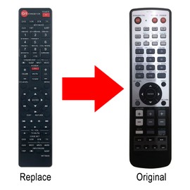 AULCMEET WF75640 Remote Control Replacement Suitable for Yamaha Digital Sound Projector Sound Bar WF75640 YSP-800 YSP-1000 YSP800 YSP1000