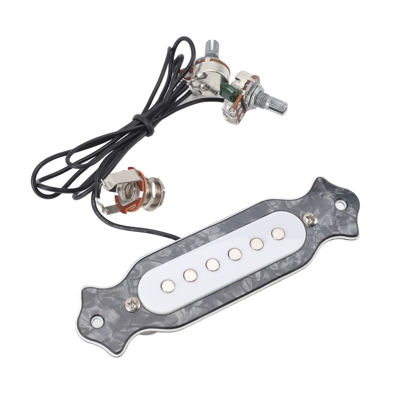 6 String Single Coil Pickup Prewired Electric Guitar Pickup Replacement