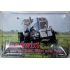 S3960 Tin Sign with Landwirt Tractor Design Curved 20 x