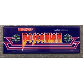 Bosconian Arcade Game Marquee Fridge Magnet