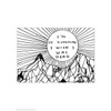 Funny Humorous 'David Shrigley So Hungover' Novelty Postcard