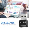 Bluetooth V5.0 Mini Dongle - Universal Wireless USB Adapter, 20M