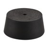 sourcing map Rubber Tapered Plug 48mm to 56mm with Hole