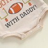 Suolongsama Newborn Baby Infant Boy Girl Football Outfit Long Sleeve