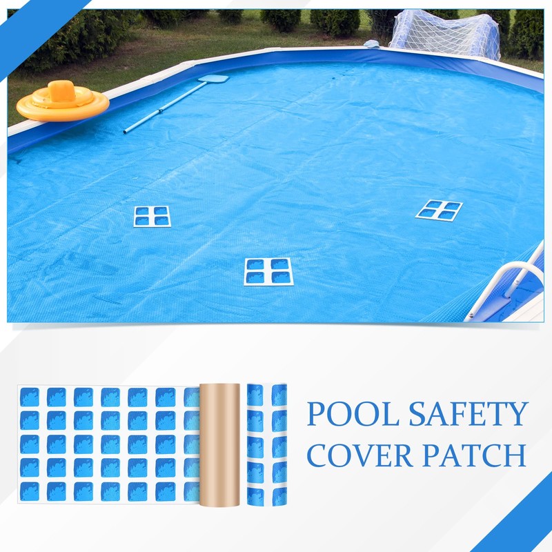 Pushglossy Pool Patch Repair Kit 8 x 39 Inch Self