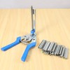Peakloong 1pc Hog Ring Plier Tool and 600pcs M Clips