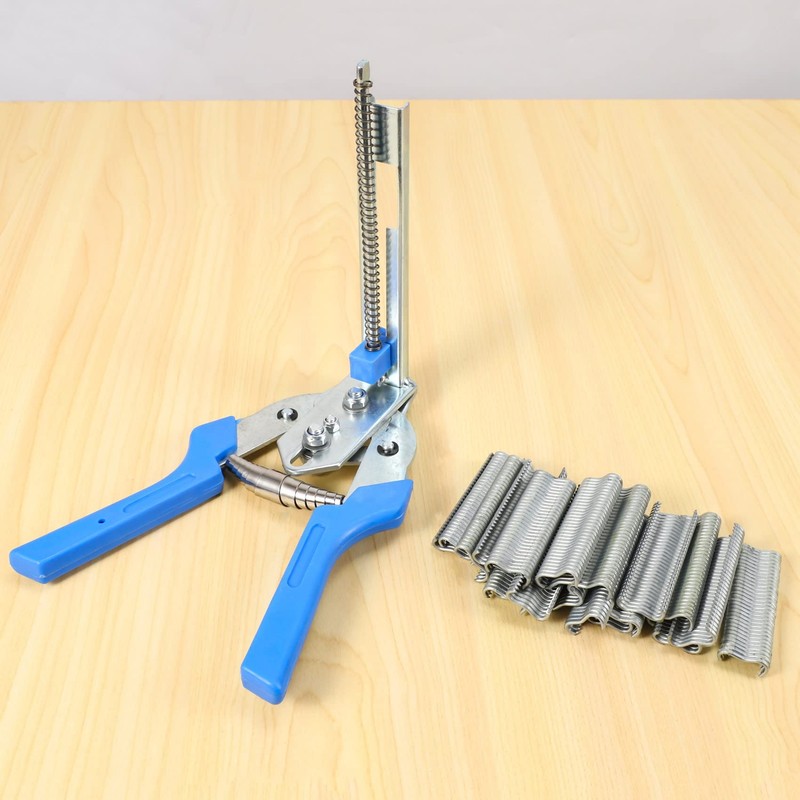 Peakloong 1pc Hog Ring Plier Tool and 600pcs M Clips