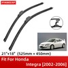2 Wipers 21" 18" Front Wipers Replacement Fit for Honda