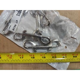 452899001 - BOLT, DOUBLE SNAP ZINC PLATED sold each