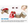 BOMEI PACK 6 Rolls Silent Brown Packing Tape, 1.88" x