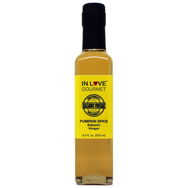 In Love Gourmet Pumpkin Spice Balsamic Vinegar 250ML/8.5oz Sprinkle Over
