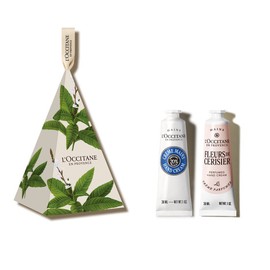 L'Occitane [Department Store] [L'Occitane] (Gift) Shea & Cherry Hand Cream Duo / [백화점] [록시땅] (기프트) 시어 & 체리 핸드 크림 듀오