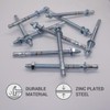 Wedge Anchor M10 x 150 mm, Metal Dowels, Through Bolts