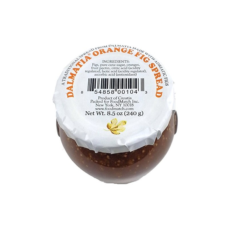Dalmatia, Dalmatia Orange Fig Spread, 8.5 Ounce