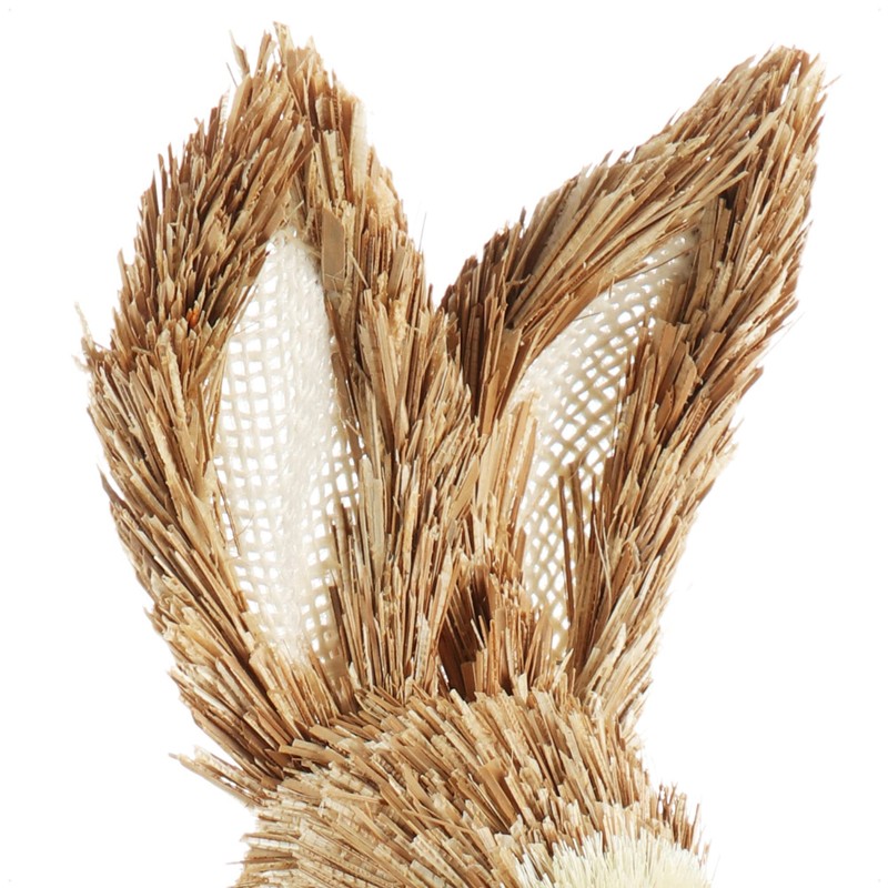 com-four® Flower Stake in Rabbit Design - Cute Rabbit Head