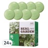 Happy Bath Real Garden Soothing Soap Mugwort, 90g, 24 Pieces / 해피바스 리얼가든 진정 비누 쑥, 90g, 24개입
