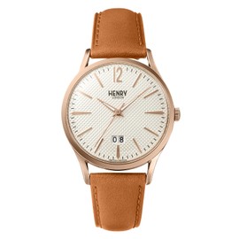 Henry London Richmond HL41-JS-0038-TAN Men's Watch, Brown