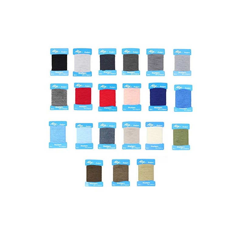 BIG-SAM - Darning Yarn | 20 Metre Changing Card |