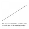 sourcing map Mini Micro Twist Drill Bit High-Speed Steel Straight