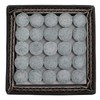 9.5-11 mm Medium Hard Cue Tips - 50 Pieces Leather