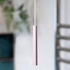 sleeklight Bathroom Light Pull Cord, String and Handle. Subtle Cube