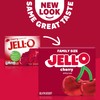 Jell-O Cherry Gelatin Dessert Mix, Family Size, 6 oz Box
