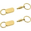 Stephanie Imports Juego de 2 llaveros desmontables de liberación rápida