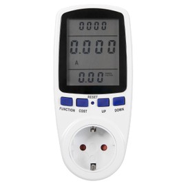 MC POWER - Energy Cost Meter | EM-10 | Electricity Meter Digital Energy Consumption Meter Overload Protection XXL Display Current Meter for Socket