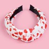 Huachi 2 Packs Valentines Day Headbands for Women Girls Sweet
