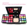 Piano Shaped Makeup Eyeshadow Palette Kit Professional Makeup Eyeshadow Concealer