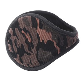 Winter Camo Earmuffs for Men & Women Classic Soft Fleece Unisex Camouflage Ear Warmers Warm Plush Lined Ear Muffs Full Surround Ear Protector Ear Cover Earflaps for Outdoor Cycling Running Skiing