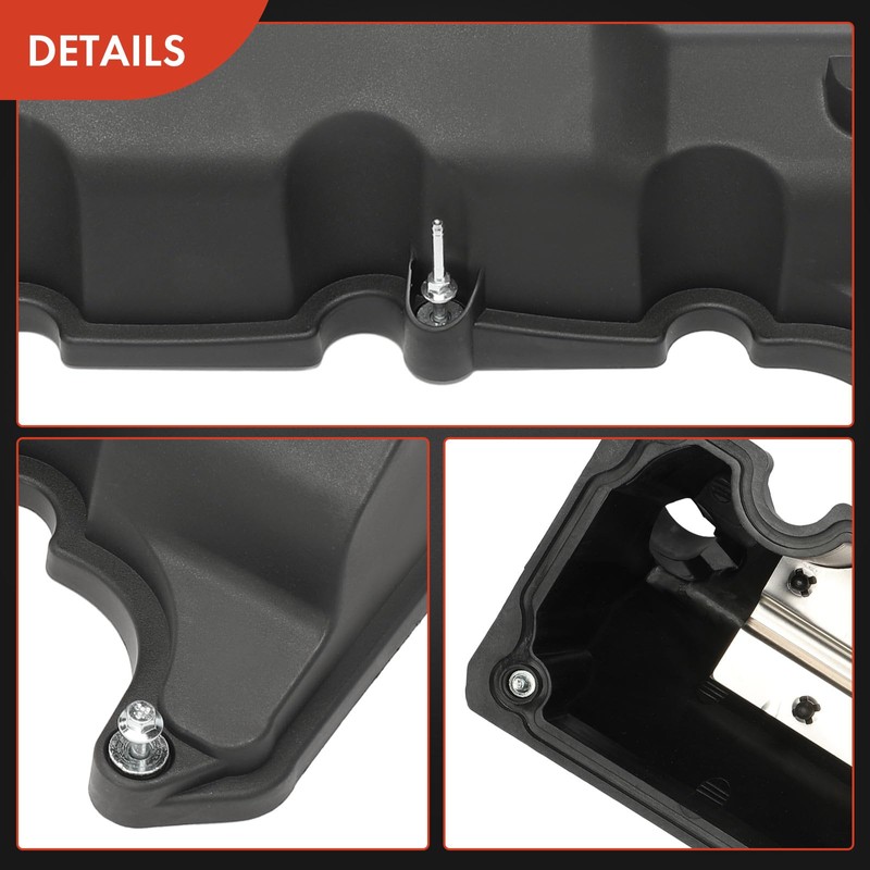 A-Premium Right Engine Valve Cover with Gasket and Bolts Compatible