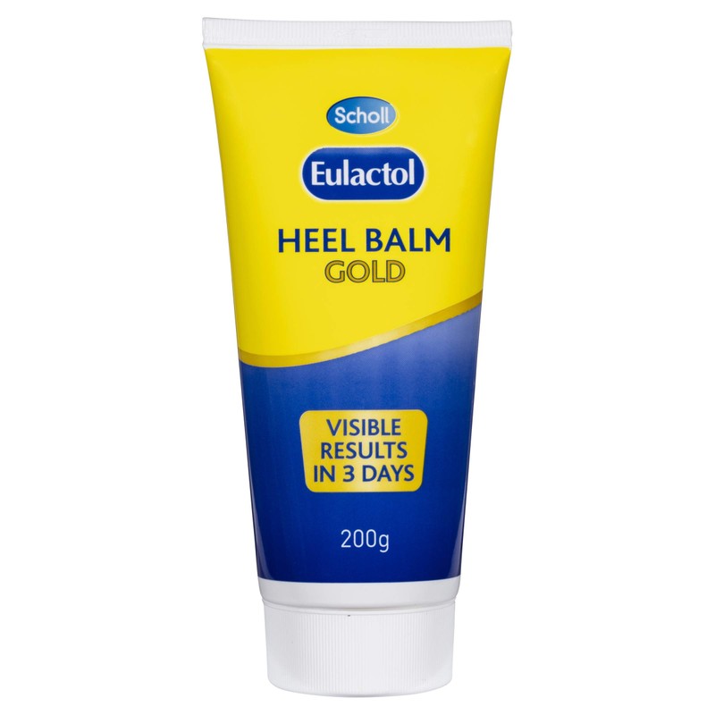 Scholl Eulactol Footcare Cracked Heel Balm Gold 200g