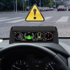 Unbranded Car HUD Inclinometer Head Up Display GPS Speedometer Compass