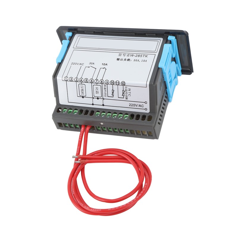 Touch Smart Thermostat Dual Display Digital Refrigeration Defrost Temperature Controller