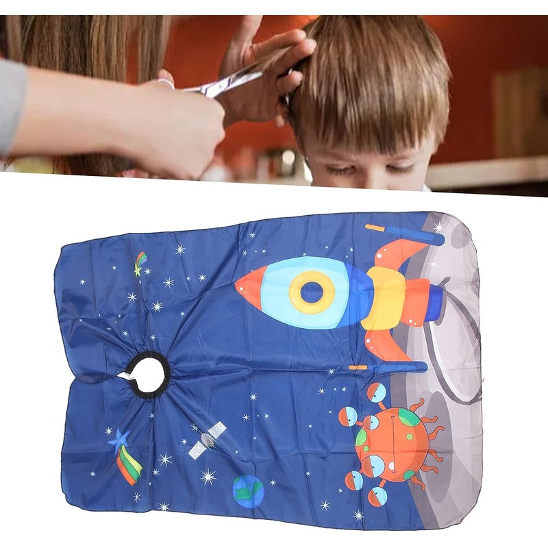 ZJchao Capa de Corte de Pelo para Niños, Peluquería Profesional