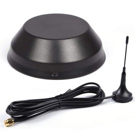 New Black 2 Lot Magnetic Police Antenna P71 Compatible for Crown Victoria/Impala/Dodge Charger/Taurus 4 1/2" x1 3/4" Tall and 3 3/4" Tall