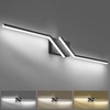 ZUZITO Modern Bathroom Vanity Light - 40 inch, 30W Dimmable