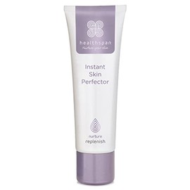 Healthspan Replenish Instant Skin Perfector (30ml) | Blurs the appearance of skin imperfections | Phytoestrogens for antioxidant protection | With natural grapefruit, lemongrass & sweet orange oils